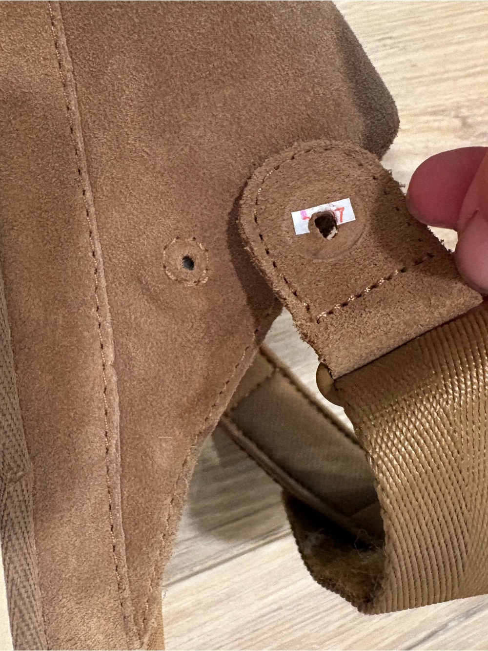 UGG Goldenstar Suede Family Matching Backstrap Clogs 9.5 *Flaw - Picture 6 of 8